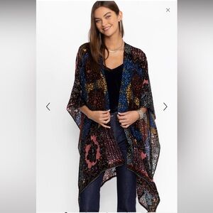 Johnny Was Burnout Velvet Shawl